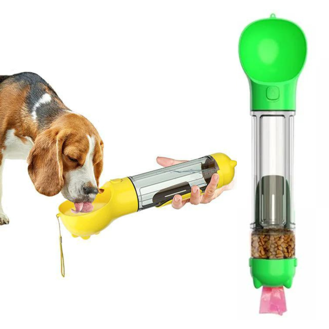 free standing dog water bottle